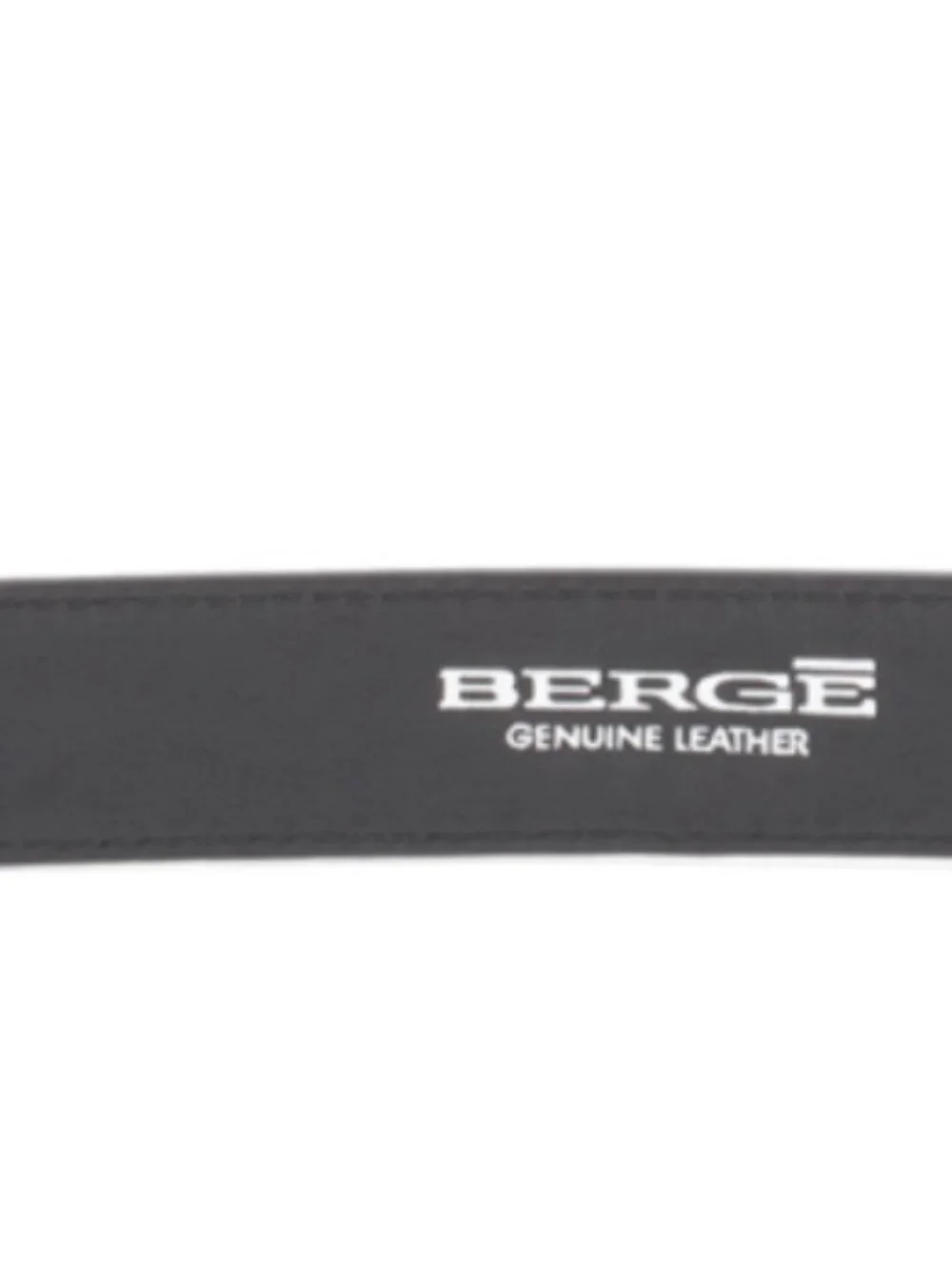 NWT BERGE Made in Italy Leather Croc Embossed Belt